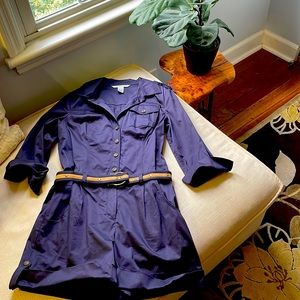 Diane vonFurstenberg Navy Shorts Jumper